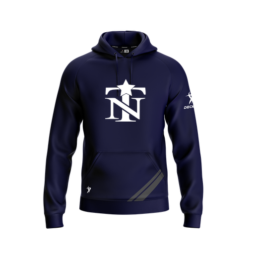 [CUS-DFW-SUHOOD-FLC-LSL-NVY-YXS-LOGO2] Summit Hoodie (Youth XS, Navy, Logo 2)
