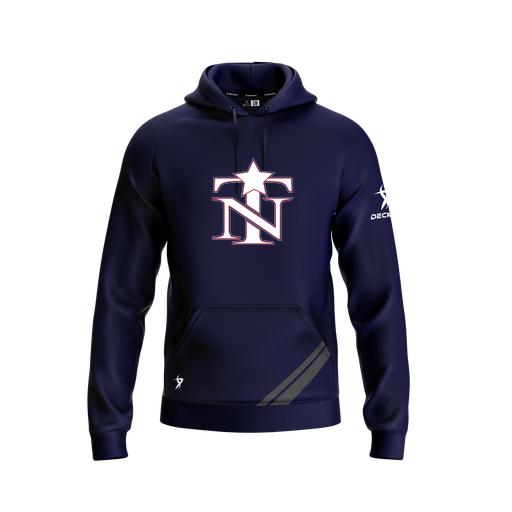 [CUS-DFW-SUHOOD-FLC-LSL-NVY-YXS-LOGO3] Summit Hoodie (Youth XS, Navy, Logo 3)