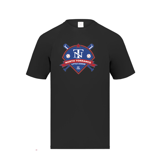 [2790.080.S-LOGO1] Men's Smooth Sport T-Shirt (Adult S, Black, Logo 1)