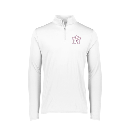 [FTLQFLWH-FAXS-LOGO3] Decker Women's Flex-Lite 1/4 Zip Shirt (Female Adult XS, White, Logo 3)