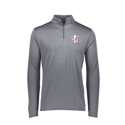 [FTLQFLGY-FAXS-LOGO3] Decker Women's Flex-Lite 1/4 Zip Shirt (Female Adult XS, Gray, Logo 3)
