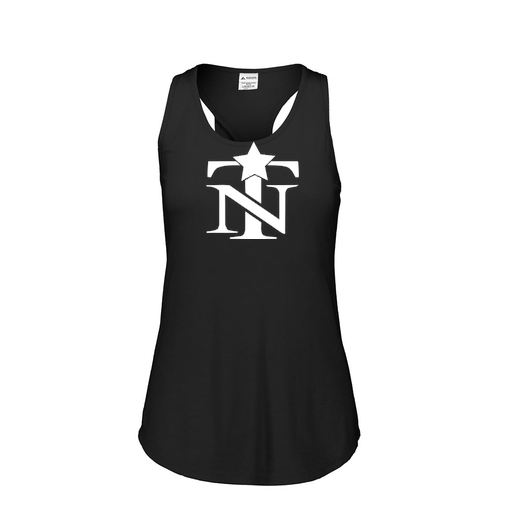 [3078.K94.S-LOGO2] Ladies Tri Blend Tank Top (Female Adult S, Black, Logo 2)