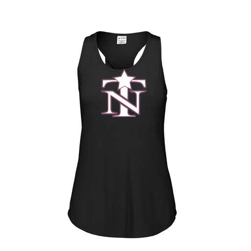 [3078.K94.S-LOGO3] Ladies Tri Blend Tank Top (Female Adult S, Black, Logo 3)