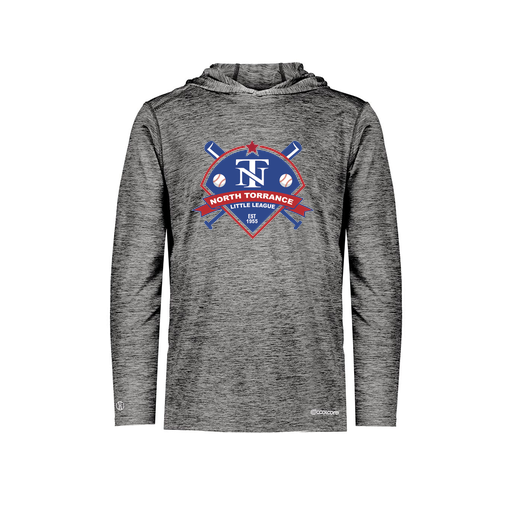 [FOLHCGBK-YS-LOGO1] Decker Youth Charge Hoodie (Youth S, Black, Logo 1)