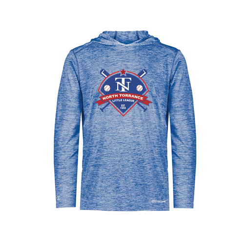 [FOLHCGRY-YS-LOGO1] Decker Youth Charge Hoodie (Youth S, Royal, Logo 1)