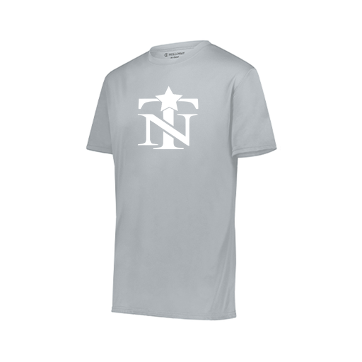 [222818.099.S-LOGO2] Men's Movement Dri Fit Shirt (Adult S, Silver, Logo 2)