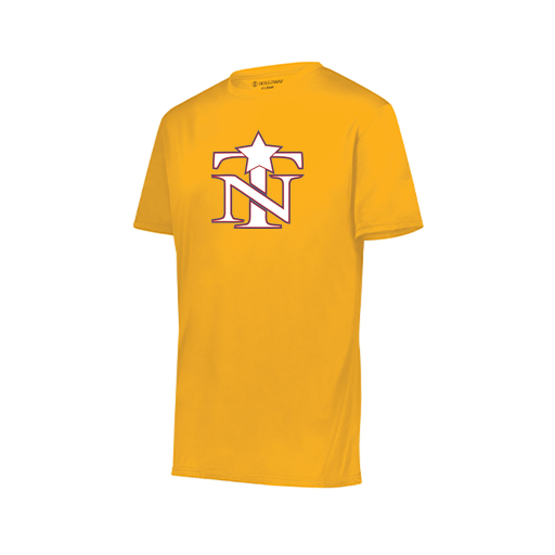 [222818.025.S-LOGO3] Men's Movement Dri Fit Shirt (Adult S, Athletic Gold, Logo 3)
