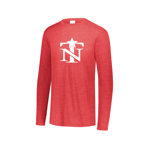 [3075.V96.XS-LOGO2] Men's LS Ultra-blend T-Shirt (Adult XS, Red, Logo 2)