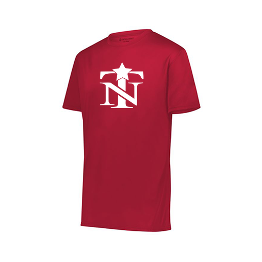 [222819.083.XXS-LOGO2] Youth Movement Dri Fit Shirt (Youth XXS, Red, Logo 2)