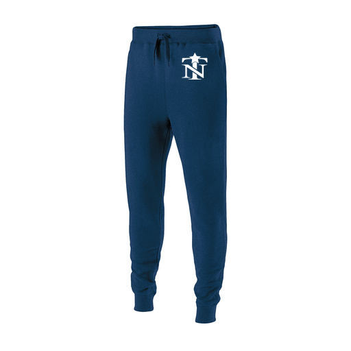 [229648.065.S-LOGO2] Youth 60/40 Fleece Jogger (Youth S, Navy, Logo 2)