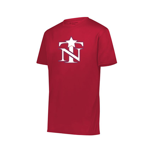[222819.083.XXS-LOGO3] Youth Movement Dri Fit Shirt (Youth XXS, Red, Logo 3)